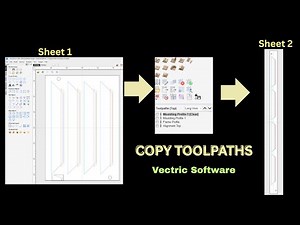 vCarve & Aspire Basics - How to Copy Toolpaths From Between Sheets and from Top to Bottom Side