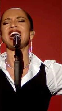 Sade sings her moving song Is It A Crime pt1