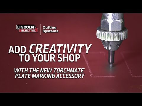 Torchmate Plate Marker - Add Plate Marking Capabilities to Your Metal Shop!
