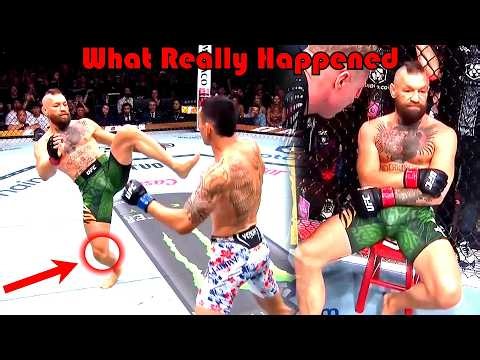 Conor McGregor's Knee Injury EXPLAINED (Conor McGregor vs Max Holloway 2)