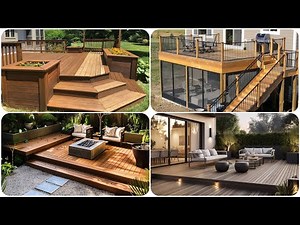 Platform Deck Ideas | Building a Platform Deck on the Ground | Ground level Deck on Concrete