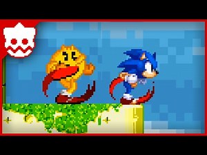 Pacman and Sonic TAG TEAM (Spritars Animations)