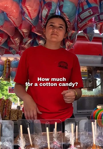Buying Cotton Candy and a Heartwarming Surprise