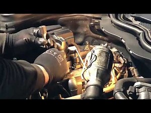 Mercedes-Benz w204 c-classe 2008 Replace the injector nozzle