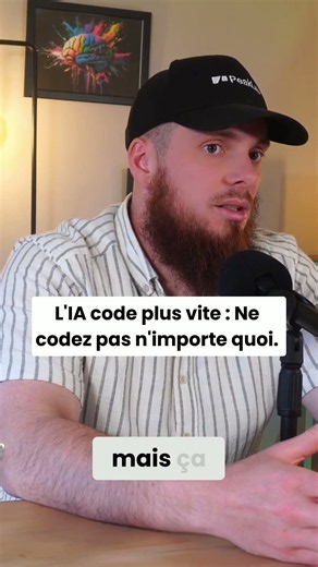 L'IA code plus vite, mais le BUSINESS prime toujours ! #shorts