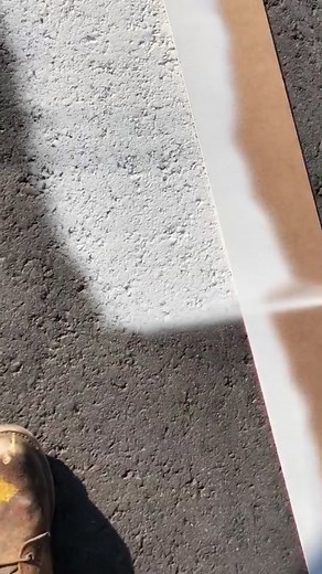 Crosswalk painting. Who is a fan of the Beatles? #thebeatles #artistsoftiktok #oddlysatisfying #fyp