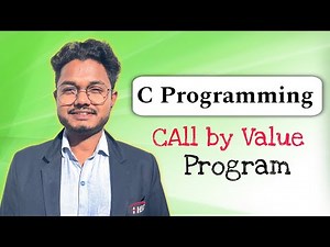 Call by Value Program in C Programming || C Programming
