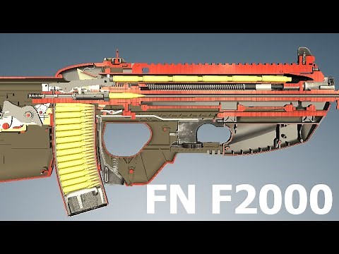 How a FN F2000 Bullpup Rifle Works