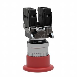 XB4BT845 - Red Ø40 Emergency stop, switching off Ø22 latching push pull 1NC 1NO | Schneider Electric Philippines