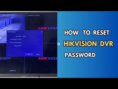 How To Reset Hikvision DVR Forgotten Password Using Security Questions || CCTV Tutorial