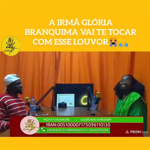GLÓRIA BRANQUIMA E CANTA COM ESSE LINDO LOUVOR COM O TÍTULO NÃO HAVERA#angola #PORTUGAL #portugal🇵🇹 #gospel #adoração #Evangelho