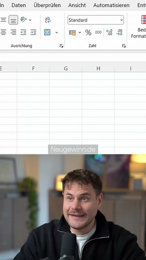 Excel zeigt die richtige Funktion nutzen