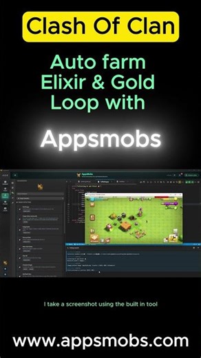 CLASH OF CLANS: AUTO FARM ELIXIR & GOLD LOOP!24/24 7j7 like a Human