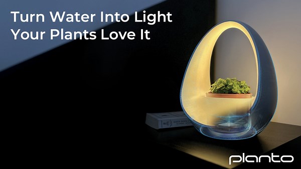 Planto – The World’s First Water-Powered Smart Lamp