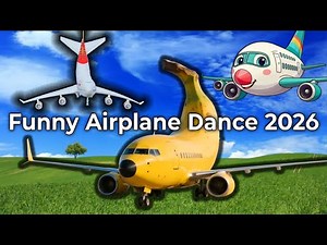 Dancing Airplane 😂 | World’s Funniest Aeroplane Dance Video ✈️