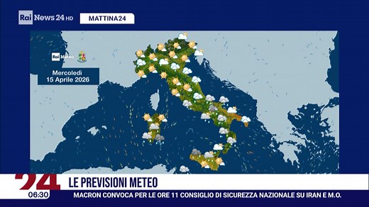 Edizione del 06/04/2026 - 20:00 - Rai News 24