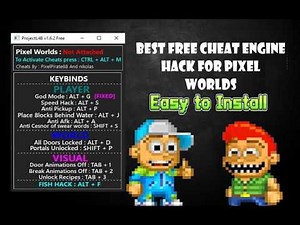 Free Pixel World Cheat Relaunched Version PC (Cheat Engine)