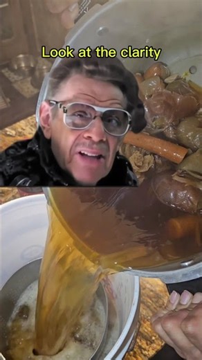 First time making ham stock in the pressure cooker 🥣Kept it simple