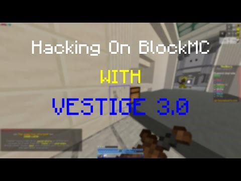 Hacking with a FREE CLIENT on BlocksMC [Vestige 3.0]