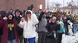 6.1K views · 310 reactions | WATCH: Full Michigan Football national championship parade through Ann Arbor. Brad Galli WXYZ and Jeanna Trotman TV guide the coverage of the Wolverines celebration down State Street. | WXYZ-TV Channel 7 | Facebook
