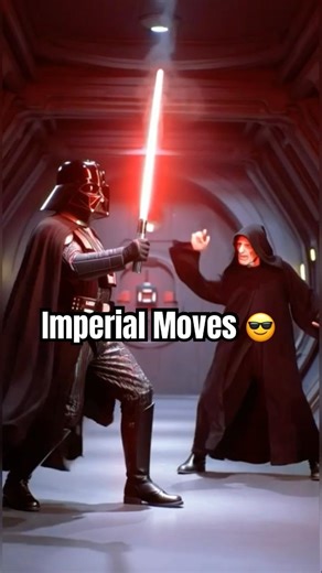 Vader and Palpatine show their moves!! #shorts #starwars #funny