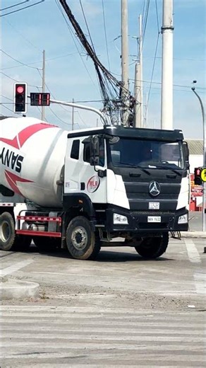 Spotted MLR Cement Concrete Mixer Truck‼️😎#sanytruck #truckspotting #fypシ゚viral #ytshorts