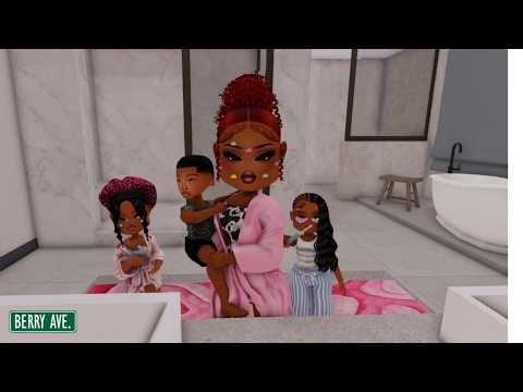 MY KIDS LAST DAY OF SPRING BREAK! *NIGHT BEFORE SCHOOL!!* | BERRY AVENUE VOICED ROLEPLAY