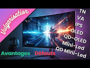 The different types of PC screen panels (TN, IPS, VA, OLED, Mini-LED)