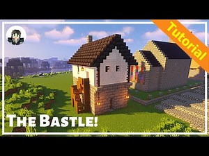 Minecraft Medieval Warehouse Tutorial - a Bastle!