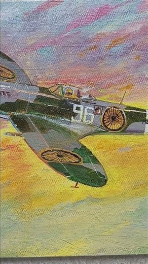 This INSANE Spitfire painting: RESULT