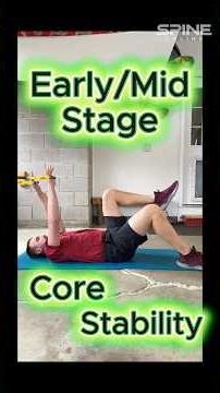 💪 Early/Mid Stage Core Stability - Neutral Spine Core Exercise For Warm-Up & Spine Rehab💪