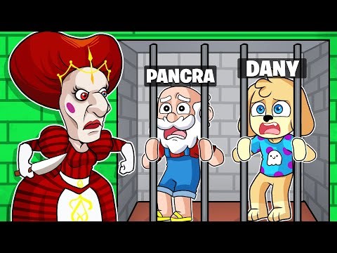 ¡ESCAPA del CASTILLO de la REINA DAISY!👑🏰😡en ROBLOX con PANCRACIO y PERMON