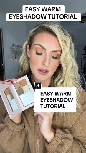Easy Warm Eyeshadow Tutorial for Beginners