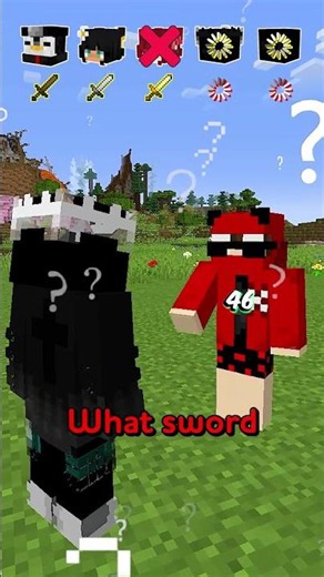 ⚔️Timer Hits 0 = Get a Sword in Minecraft!🚀🟢 #shorts