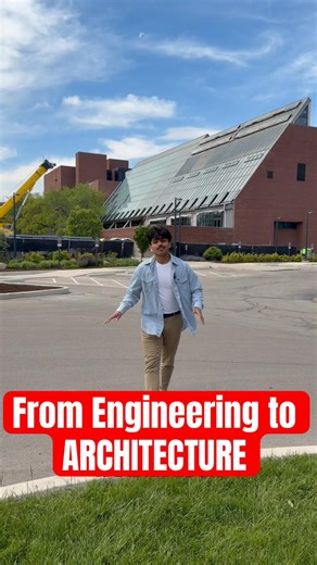 Why This Building Made Me Switch to Architecture #Architecture #ballstatecap #architecturedesign