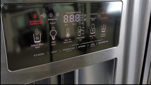 KitchenAid refrigerator troubleshooting and diagnostic codes - Whirlpool refrigerator diagnostic too