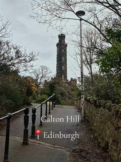 One of the things I love most about Edinburgh is that there is a green space around almost every corner. . 📍Nelson Monument 📍Dugald Stewart Monument 📍Observatory House 📍National Monument 📍Greenside Parish Church #edinburghcity #caltonhill #scottishtiktok #edinburghviews #edinburgh
