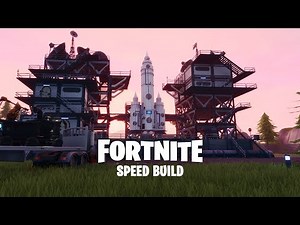 Fortnite Creative - SPACE ROCKET - Speed Build