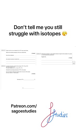 Master A-Level Chemistry: Time of Flight Explained