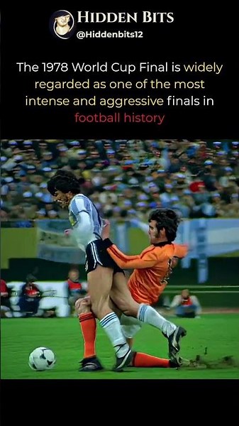 The Most Intense World Cup Final in History (1978) 🏆