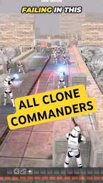 All CLONE COMMANDERS Under Siege… #starwars #clonewars #simulator