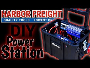 Harbor Freight DIY Solar Generator