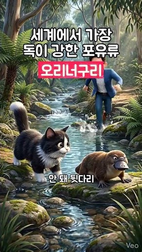 세계에서 독이 가장 강한 포유류 오리너구리