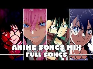 Anime Songs Mix 4 | Full Songs