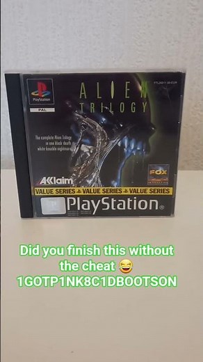 awesome ps1 shooter alien trilogy #retrogaming #alien #playstation #horror #scifi #scary