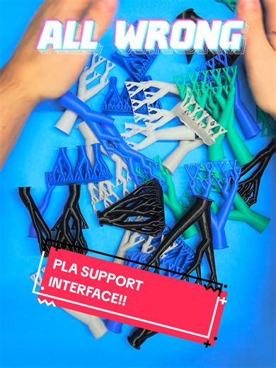 Perfecting 3D Prints with PLA Support Interface