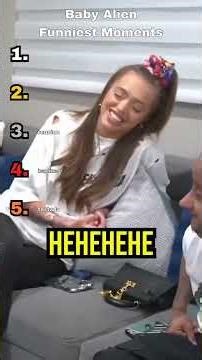 Baby Alien is UNHINGED 😂 Funniest Kick Moments 👽 #babyalien #baby alien #kick