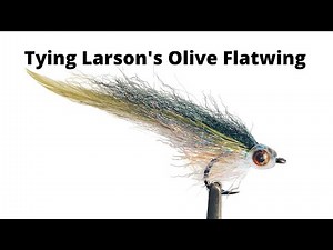 Fly Tying Flatwing Flies For Sea Run Cutthroat & Coho in Puget Sound Saltwater