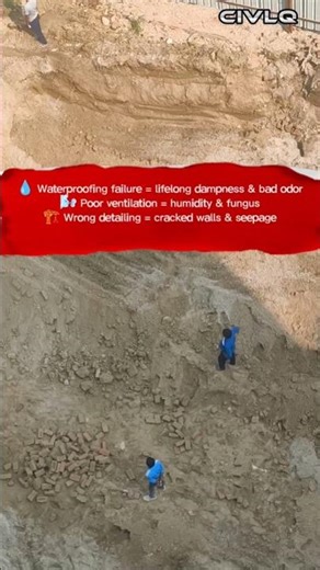 Basement Mistakes That Can Ruin Your Home l Why Basements Leak Waterproofing & Ventilation #shorts