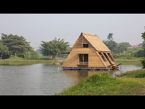 Floating Bamboo House By H&P Architects In HỒNG THÁI, VIETNAM